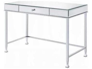 Acme Furniture Canine Mirrored And Chrome Writing Desk ACF92975