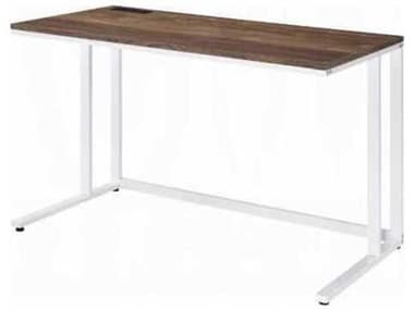 Acme Furniture Tyrese Walnut White Brown Writing Desk ACF93094