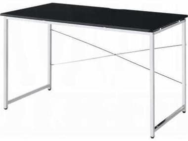 Acme Furniture Tennos Black Chrome Writing Desk ACF93195