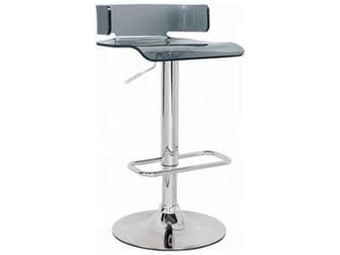 Acme Furniture Rania Gray Chrome Adjustable Bar Stool ACF96261