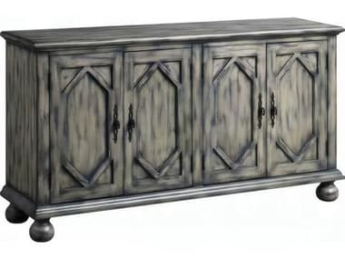 Acme Furniture 60" Rubberwood Rustic Gray Sideboard ACFAC00199