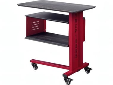 Acme Furniture Cargo Rectangular Wood Red End Table ACFAC00361