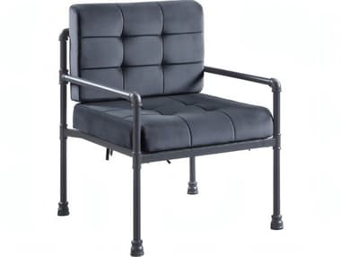 Acme Furniture Brantley Gray Velvet Accent Chair ACFAC00429