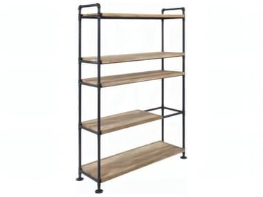 Acme Furniture Brantley Oak Sandy Black Bookcase ACFAC00758