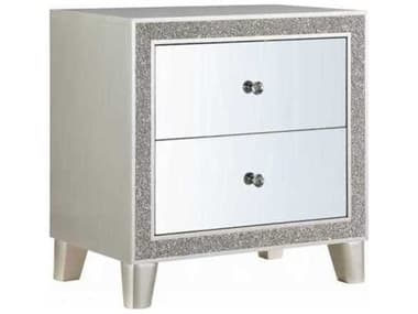 Acme Furniture Sliverfluff 2-Drawers Poplar Wood Nightstand ACFBD00243
