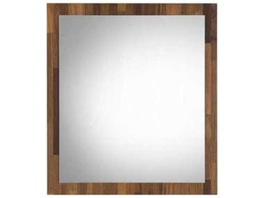 Acme Furniture Hestia Walnut Rectangular Wall Mirror ACFBD00544