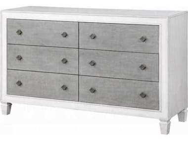 Acme Furniture Katia 6-Drawers Poplar Wood Double Dresser ACFBD00663
