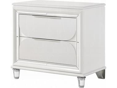 Acme Furniture Tarian 2-Drawers Rubberwood Nightstand ACFBD02318