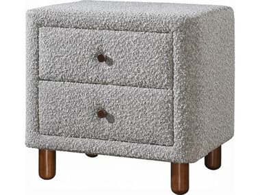 Acme Furniture Cleo 2-Drawers Rubberwood Nightstand ACFBD02473