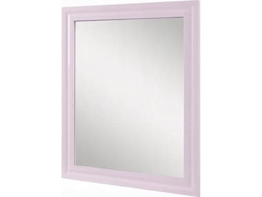 Acme Furniture Gaines Pink High Gloss Rectangular Wall Mirror ACFBD02664