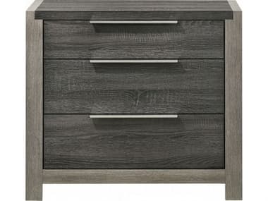 Acme Furniture Jehoram 3-Drawers Rubberwood Nightstand ACFBD02723