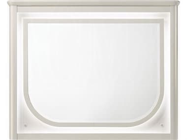 Acme Furniture Laveda Pearl White Rectangular Wall Mirror ACFBD03794