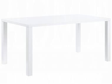 Acme Furniture Pagan Rectangular Wood White High Gloss Dining Table ACFDN00740