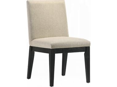 Acme Furniture Froja Rubberwood Beige Upholstered Armless Dining Chair Set of 2 ACFDN01803