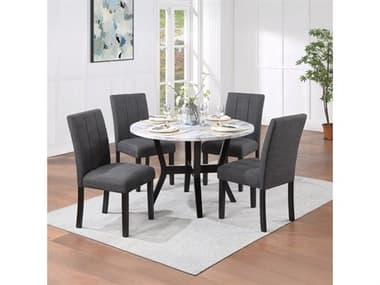 Acme Furniture Poplar Wood Dining Room Set ACFDN02014