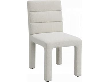 Acme Furniture Hettie Plywood Beige Upholstered Armless Dining Chair Set of 2 ACFDN02128