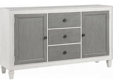 Acme Furniture Katia 70" Poplar Wood Gray Weathered White Sideboard ACFDN02276