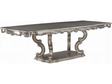 Acme Furniture Ariadne Rectangular Wood Antique Platinum Dining Table ACFDN02281
