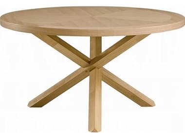 Acme Furniture Kasem Round Wood Oak Dining Table ACFDN02615
