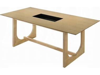 Acme Furniture Blayde Rectangular Wood Natural Dining Table ACFDN02865