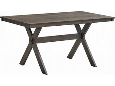 Acme Furniture Marit Rectangular Wood Gray Dining Table ACFDN02935