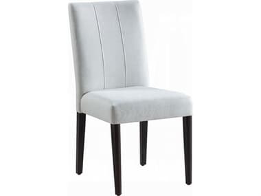 Acme Furniture Carena Rubberwood White Upholstered Armless Dining Chair Set of 2 ACFDN02956