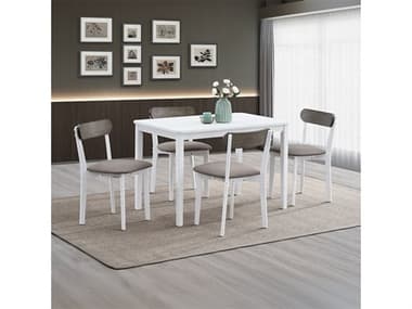 Acme Furniture Rubberwood Dining Room Set ACFDN02985