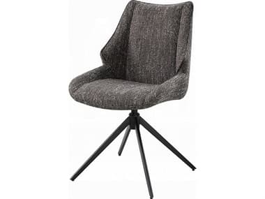 Acme Furniture Brown Upholstered Armless Dining Chair Set of 2 ACFDN03596