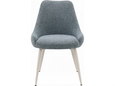 Acme Furniture Laela Blue Upholstered Armless Dining Chair Set of 2 ACFDN03696