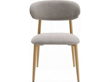 Acme Furniture Kacey Gray Upholstered Armless Dining Chair Set of 2 ACFDN03716