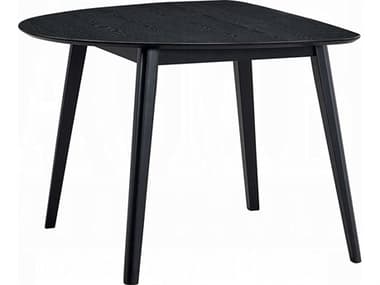 Acme Furniture Real Rectangular Wood Black Dining Table ACFDN04185
