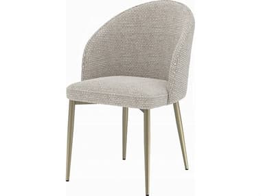 Acme Furniture Cora Plywood Champagne Upholstered Armless Dining Chair Set of 2 ACFDN04296