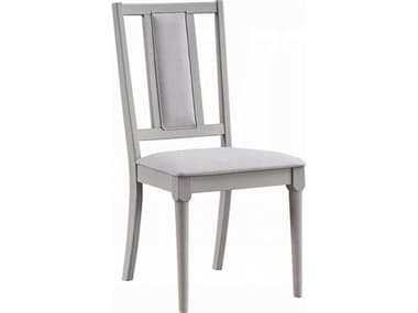 Acme Furniture Marta Rubberwood Beige Upholstered Armless Dining Chair Set of 2 ACFDN04311