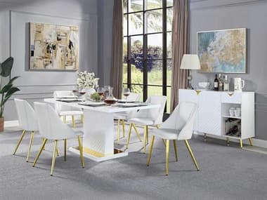 Acme Furniture Gaines Dining Room Set ACFGAINESDINSET