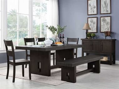 Acme Furniture Haddie Acacia Wood Dining Room Set ACFHADDIEDINSET