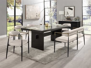 Acme Furniture Jaramillo Oak Wood Dining Room Set ACFJARAMILLODINSET3