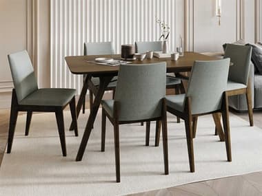 Acme Furniture Kaela Rubberwood Dining Room Set ACFKAELADINSET2