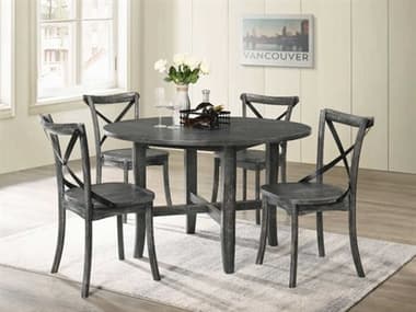 Acme Furniture Kendric Rubberwood Dining Room Set ACFKENDRICDINSET2