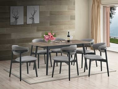 Acme Furniture Lanae Rubberwood Dining Room Set ACFLANAEDINSET