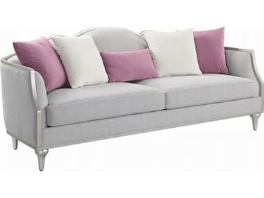 Acme Furniture Kasa Beige Linen Upholstered Sofa ACFLV01499