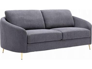 Acme Furniture Yuina Gray Linen Upholstered Sofa ACFLV01771