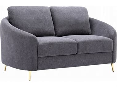 Acme Furniture Yuina Gray Linen Upholstered Loveseat ACFLV01772