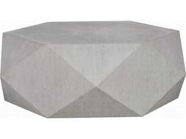 Acme Furniture Hanniel Hexagon Wood Antique White Coffee Table ACFLV02765