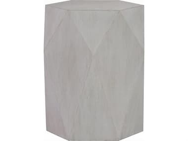 Acme Furniture Hanniel Hexagon Wood Antique White End Table ACFLV02766