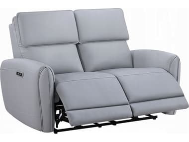 Acme Furniture Jeromie Gray Synthetic Leather Faux Loveseat ACFLV03336