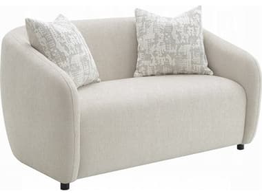 Acme Furniture Etienne Beige Linen Upholstered Loveseat ACFLV03581