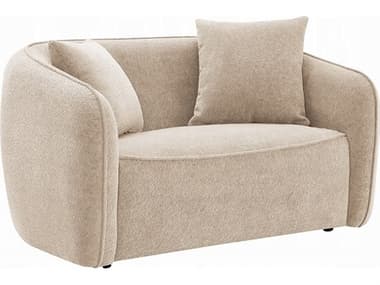Acme Furniture Keith Beige Chenille Upholstered Loveseat ACFLV03611