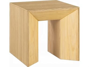 Acme Furniture Harold Square Wood Natural Oak End Table ACFLV03786