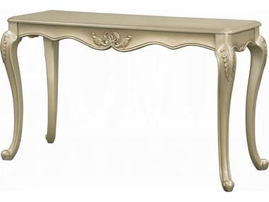Acme Furniture Libertee Rectangular Wood Champagne Console Table ACFLV03827