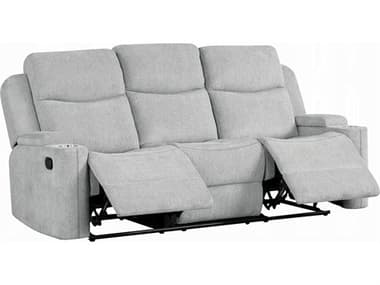 Acme Furniture Galya Light Gray Chenille Upholstered Sofa ACFLV04680